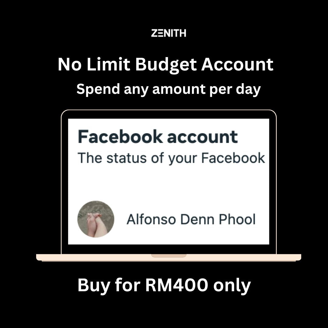[BUY] High Limit Facebook Account